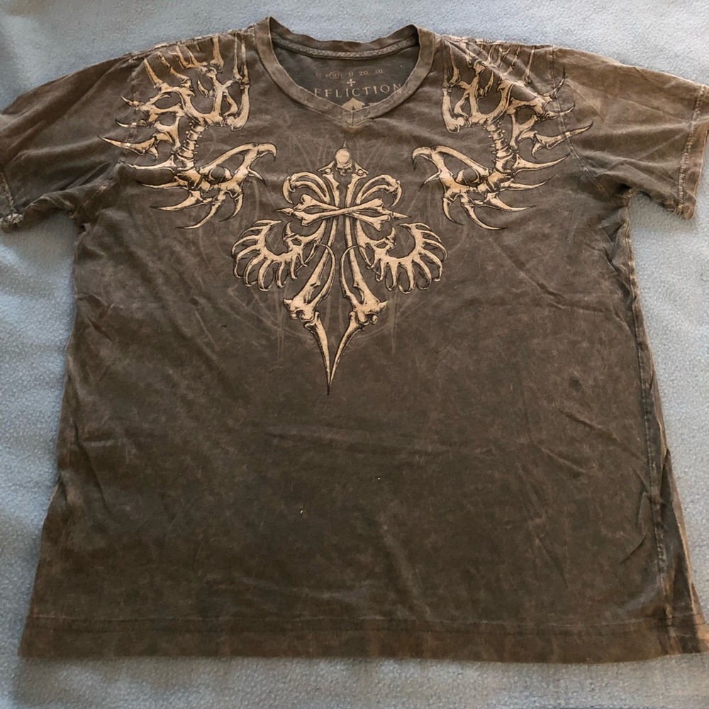 Sold: Affliction T-Shirt - Picture 2 of 8